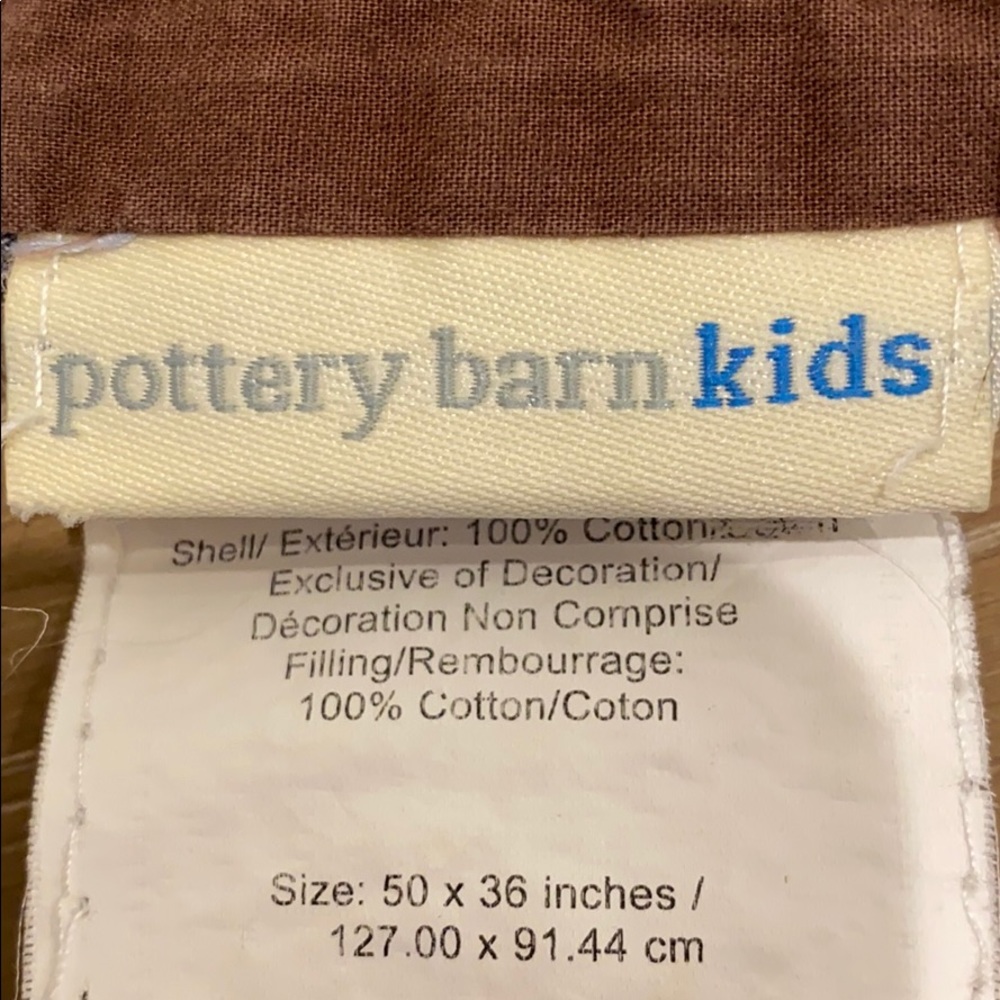 Pottery Barn Kids “JV Sports” nursery quilt - Picture 2 of 9